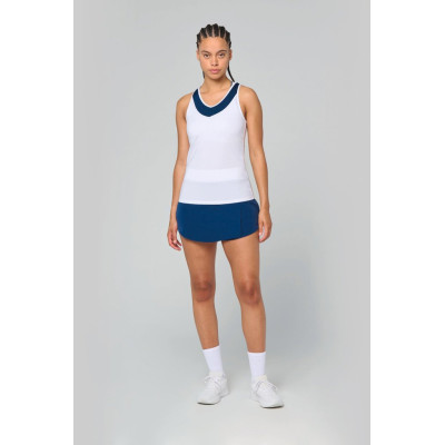 Padel skirt with integrated shorts